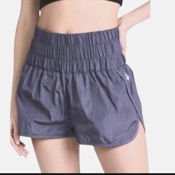 FP Movement by Free People Pants - Free People Movement Womens Blue Way Home Shorts M